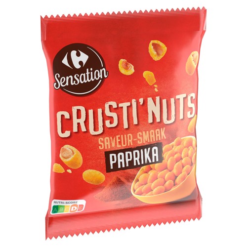 Carrefour Sensation Crusti''Nuts Saveur Paprika 150 g