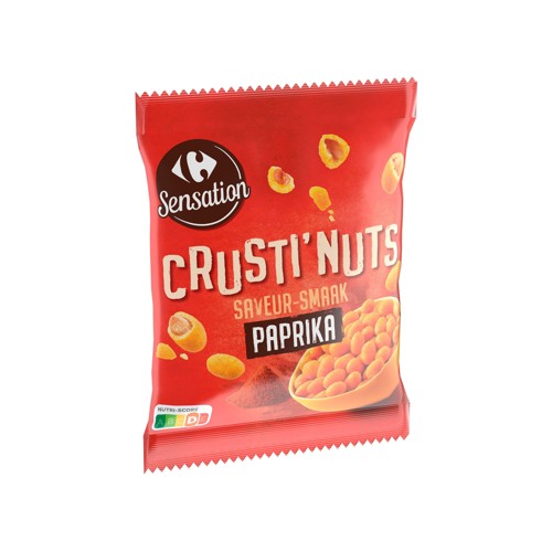 Carrefour Sensation Crusti''Nuts Saveur Paprika 150 g