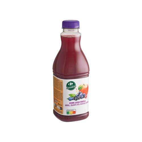 Carrefour Sensation Pomme Cassis Myrtille 90 cl