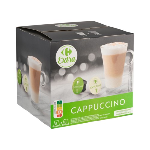 Carrefour Extra Cappuccino 16 Capsules 164 g