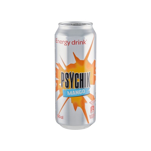 Psychik Boisson Énergisante Saveur Mangue 50 cl