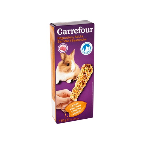 Carrefour Baguettes Lapins 2 x 55 g