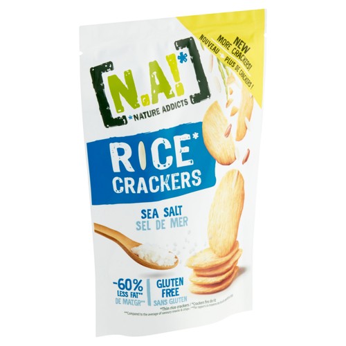 N.A! Rijstcrackers Zeezout 70g