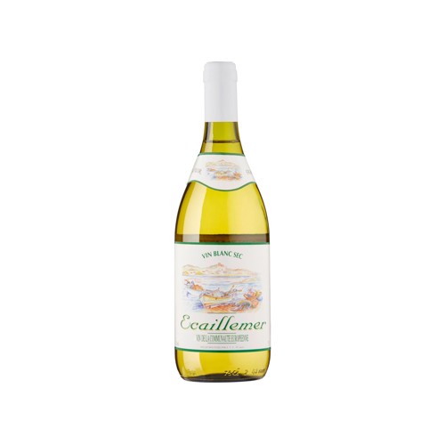 France Ecaillemer vin blanc sec de la communaute europeenne Wit 75 cl