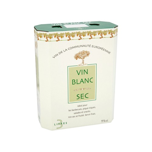 Vin Blanc sec 3 L