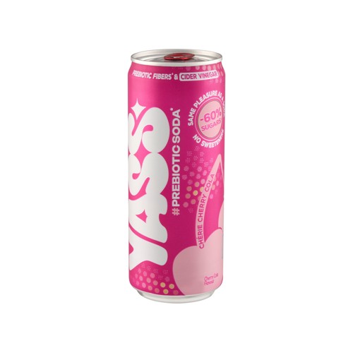 Yass Prebiotic Soda Cherry Cola Flavour 33 cl