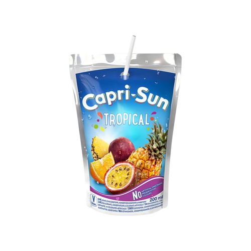 Capri-Sun Tropical Boisson aux Jus de Fruits 200 ml