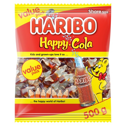 Haribo Colaflessen (500g)
