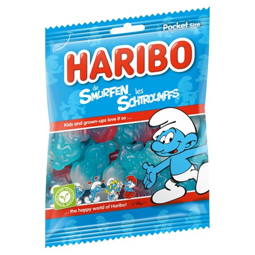 Haribo de Smurfen 75 g