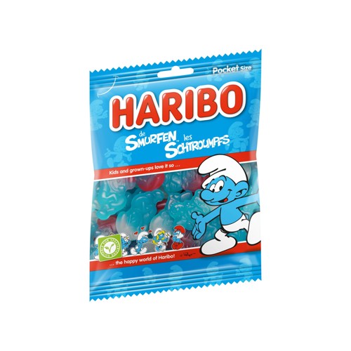 Haribo les Schtroumpfs 75 g