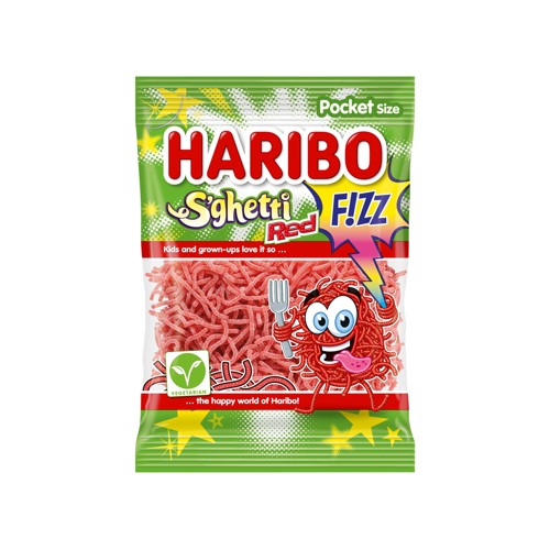 Haribo Balla Red Fizz
