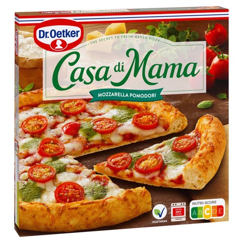 Dr. Oetker Pizza Casa di Mama Mozzarella Pomodori 415 g