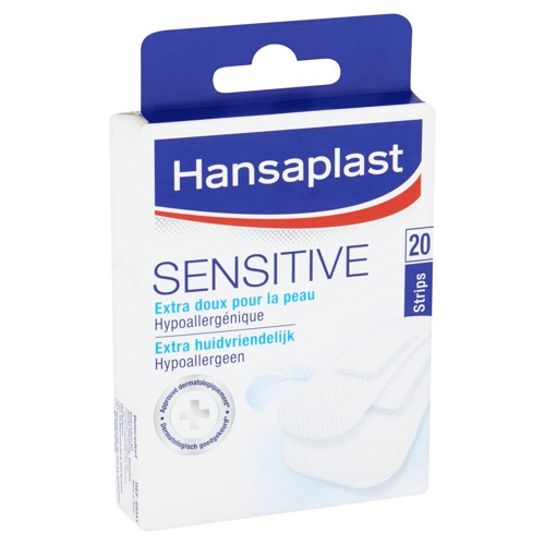 Hansaplast Sensitive Hypoallergénique 20 Strips