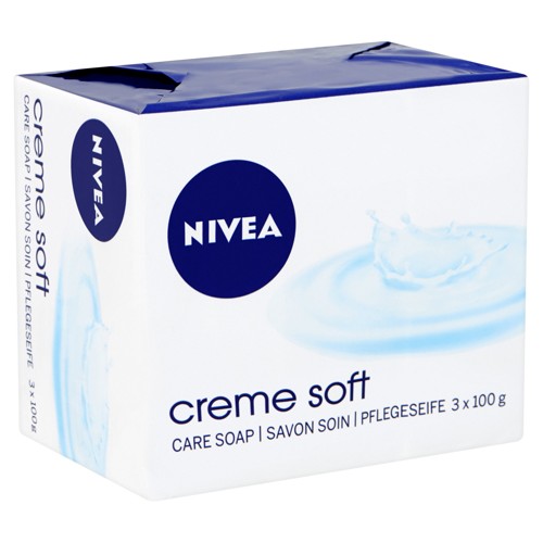 Nivea Creme Soft Zeep 3x100g