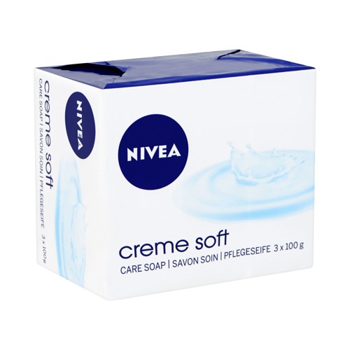 Nivea Creme Soft Zeep 3x100g