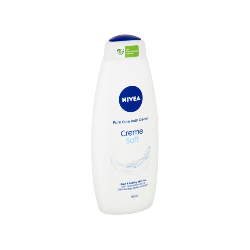 Nivea Pure Care Bath Cream Creme Soft 750 ml
