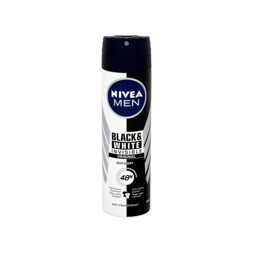 Nivea Men Black & White Invisible Original 48h Anti-Transpirant 150 ml