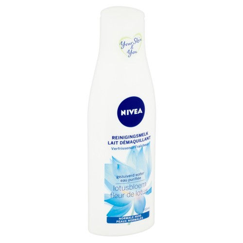 Nivea Lait Démaquillant Fraîcheur Fleur de Lotus 200 ml