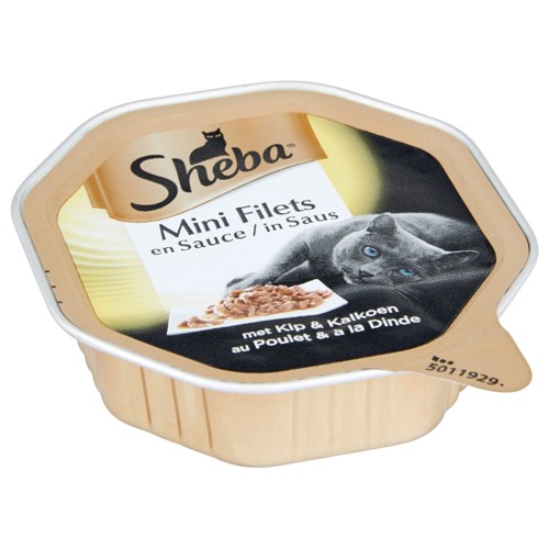 Sheba Alu Terrine Kip-Turkey 85g
