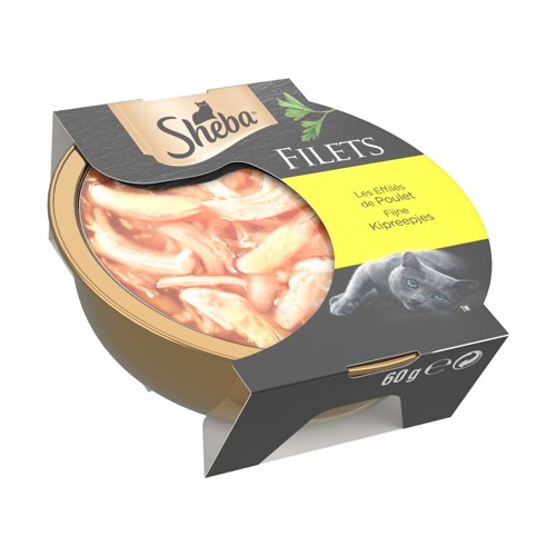 Sheba Filets les Effilés de Poulet 60 g