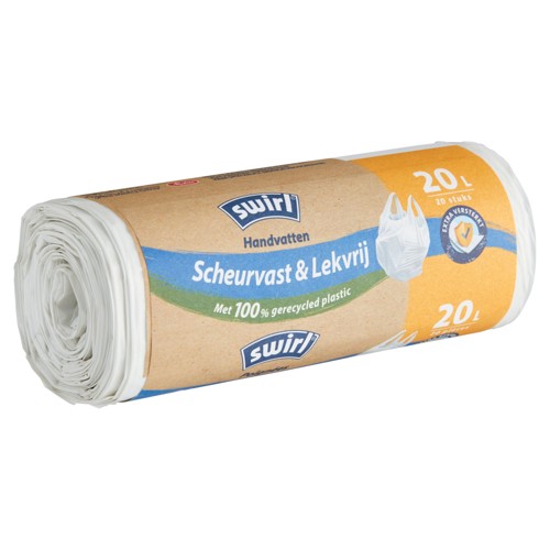Swirl Zak Poubelle met Handvat 20L 20st