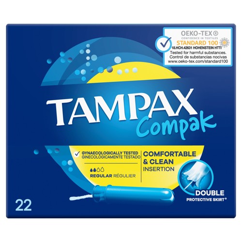 Tampax Compak Regular 20+2st