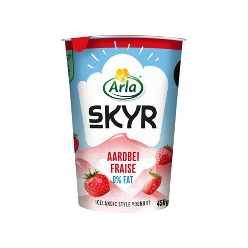 Arla Skyr Spécialité Laitière Maigre à la Fraise 450 g