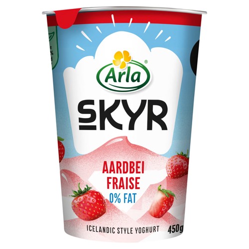 Arla Skyr Spécialité Laitière Maigre à la Fraise 450 g