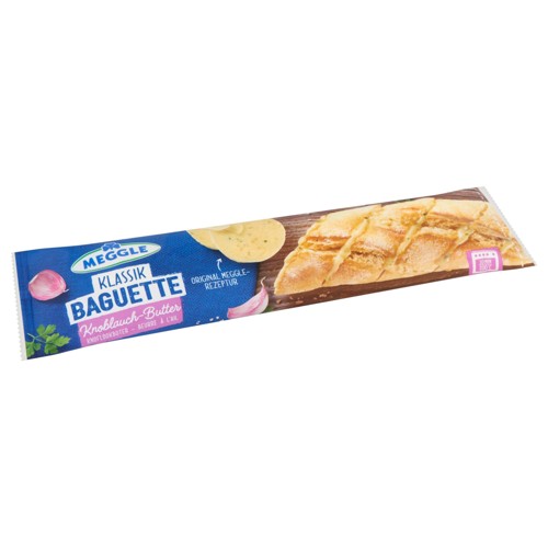 Meggle Klassik Baguette Beurre à l''Ail 160 g