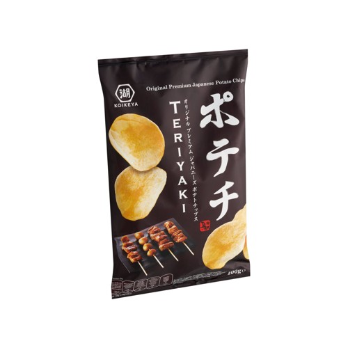 Koikeya Chips de Pommes de Terre avec Assaisonnement Teriyaki 100 g