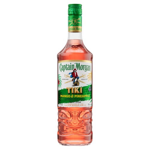 Captain Morgan Tiki Mango & Pineapple Flavour Spirit Drink 700 Ml