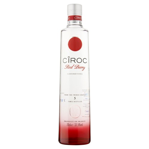 Cîroc Red Berry Flavoured Vodka 70 cl