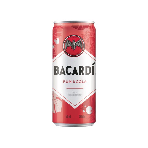 Bacardi Cola Fles 7x25cl