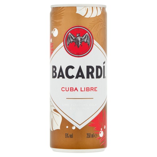 Bacardi Cuba libre 1x250ml