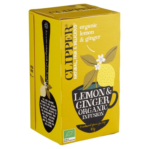 Clipper Bio Citroen & Gember 20st