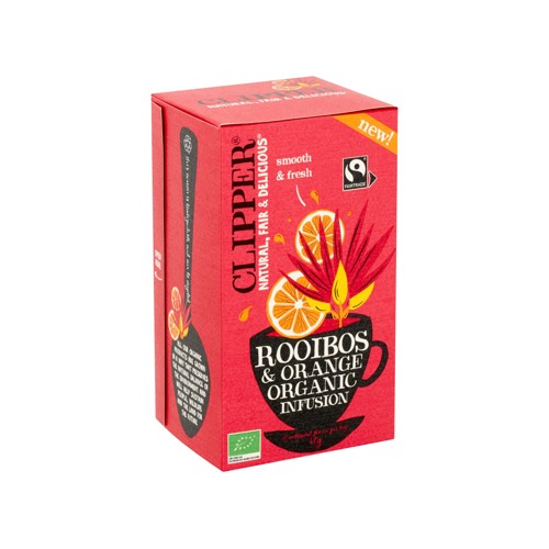 Clipper Rooibos & Orange Organic Infusion 20 Sachets 40 g