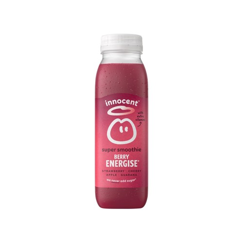 Innocent Super Smoothie Berry Energise Strawberry, Cherry, Apple, Guarana 300 ml