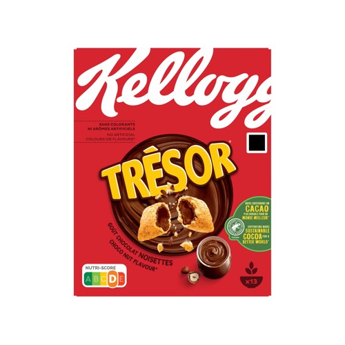 Kellogg''s Trésor Goût Chocolat Noisettes 410 g