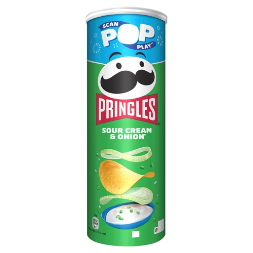 Pringles Cream & Onion 165g