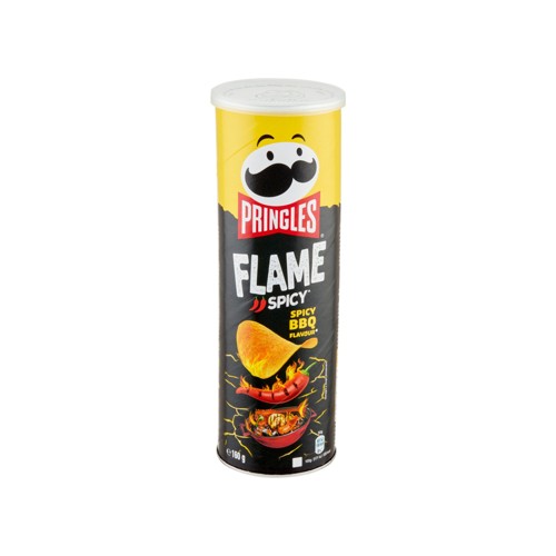 Pringles Spicy BBQ Flavour (160gr) (Flame Spicy)