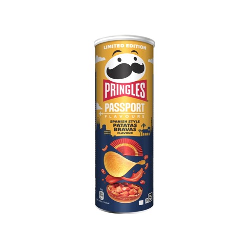 Pringles Passport Spanish Style Patatas Bravas Flavour 165gr