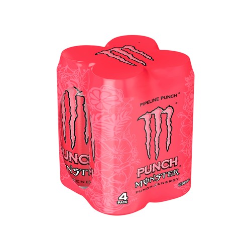 Monster Energy Drink Pipeline Punch 4 x 500 ml