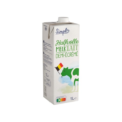 Simpl Lait Demi-Écrémé 1 L