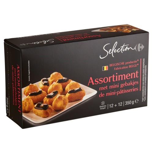 Carrefour Selection Assortiment de Mini-Pâtisseries 350 g