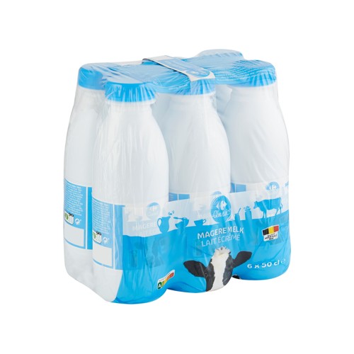 Carrefour Classic'' Lait Ecreme 6 x 50 cl