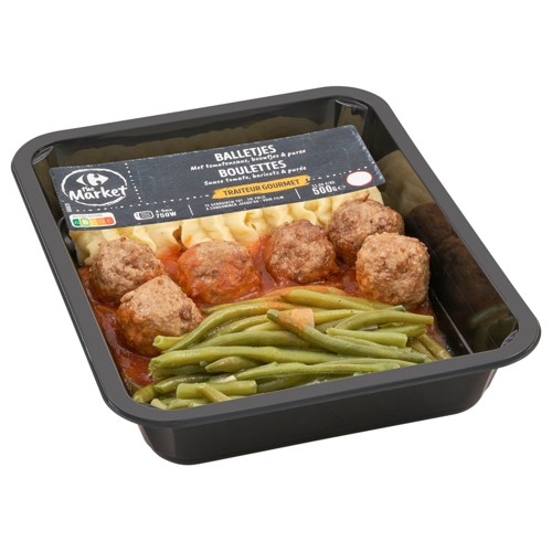 Carrefour The Market Traiteur Sauce Tomate, Haricots & Purée 500 g