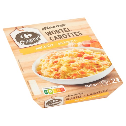 Carrefour Original Stoemp Carottes au Beurre 500 g