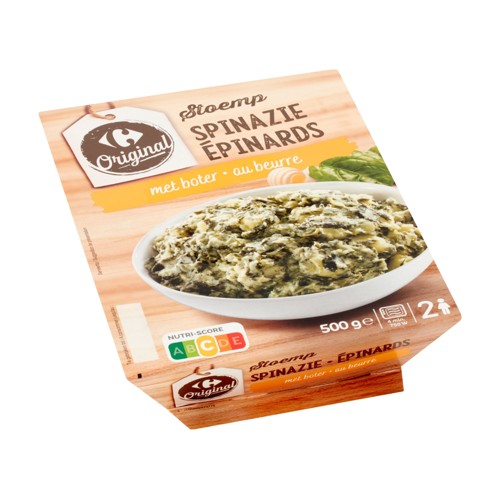 Carrefour Original Stoemp Épinards au Beurre 500 g