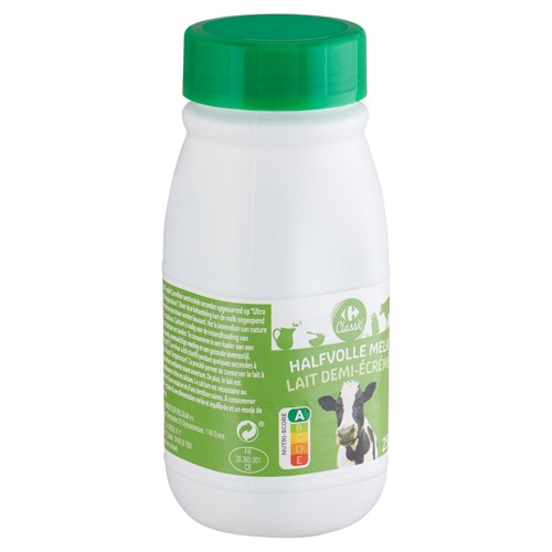 Carrefour Classic'' Lait Demi-Écrém 25 cl