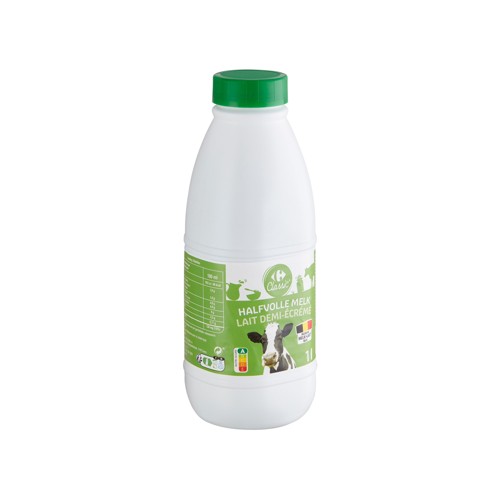 Carrefour Classic'' Lait Demi-Écrémé 1 L